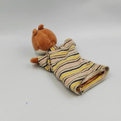 Doudou marionnette renard La Grande Famille MOULIN ROTY