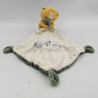 Doudou tigre léopard mouchoir Mes copains MOTS D'ENFANTS