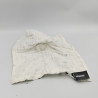 Doudou plat renard orange blanc pois ORCHESTRA