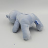 Doudou ours bleu carreaux NOUNOURS