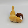 Doudou peluche escargot beige marron HAN