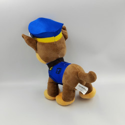 Peluche chien marron bleu Chase Pat Patrouille Paw Patrol NICKELODEON