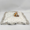 Doudou plat Bambi blanc gris lange DISNEY NICOTOY