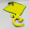 Doudou lézard vert jaune IMPEXIT
