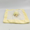 Doudou plat canard oiseau poussin blanc jaune SERGENT MAJOR