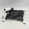 Doudou plat panda noir blanc MOTS D'ENFANTS