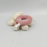 Doudou hochet souris blanche rose JELLYCAT
