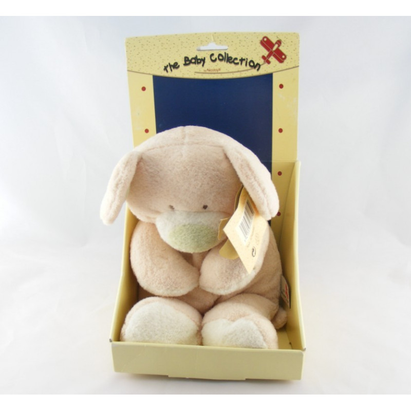 Doudou petit ours écru NICOTOY