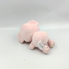Doudou koala rose blanc fleurs SERGENT MAJOR