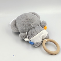 Doudou koala gris bavoir COTTONBEBE