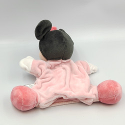 Doudou marionnette minnie rose coeur love nature DISNEY BABY