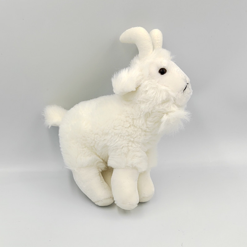 Peluche bouc blanc MARKI