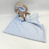 Doudou éléphant gris mouchoir couverture bleu SIMBA TOYS NICOTOY