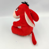 Doudou peluche ane rouge BARRADO