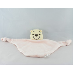 Doudou Plat Winnie l'Ourson Blanc