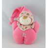 Doudou Poupée rose hochet Corolle