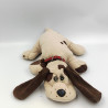 Ancienne Peluche chien gris beige marron Pitou PPY VULLI Vintage