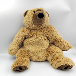 Grande peluche ours beige marron CHANNEL TOY