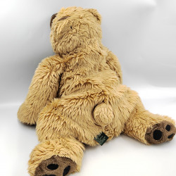Grande peluche ours beige marron CHANNEL TOY