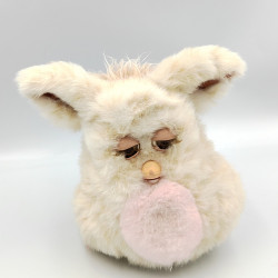 Peluche intéractive Furby blanc beige rose TIGER HASBRO 2005