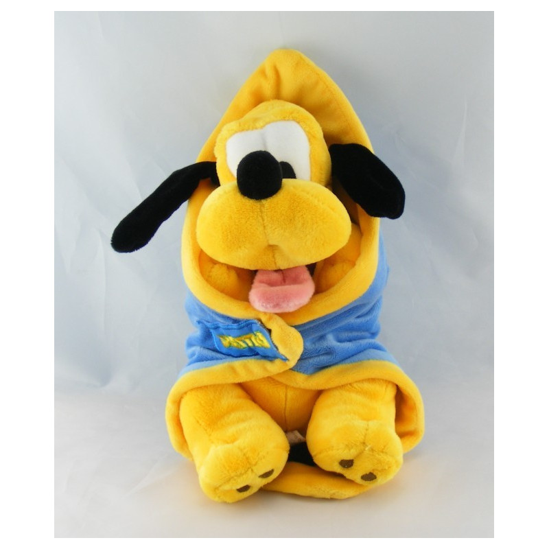Doudou chien Pluto collier vert DISNEY NICOTOY