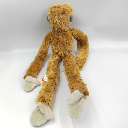 Peluche singe gris beige blanc WILD REPUBLIC