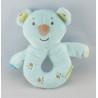 Doudou ours koala bleu Zen SYSTEME U
