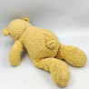 Ancien doudou peluche ours beige