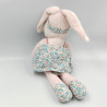 Doudou lapin fleurs bleu PRIMARK BABY
