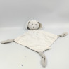 Doudou plat lapin blanc gris étoiles MAISONS DU MONDE