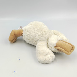 Doudou canard blanc beige ANNA CLUB PLUSH
