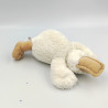Doudou canard blanc beige ANNA CLUB PLUSH