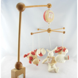 Doudou lapin blanc Martin mon lapin MOULIN ROTY