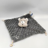 Doudou plat ours gris MGM DODO D'AMOUR