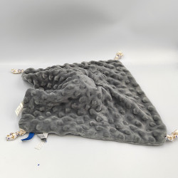 Doudou plat ours gris MGM DODO D'AMOUR