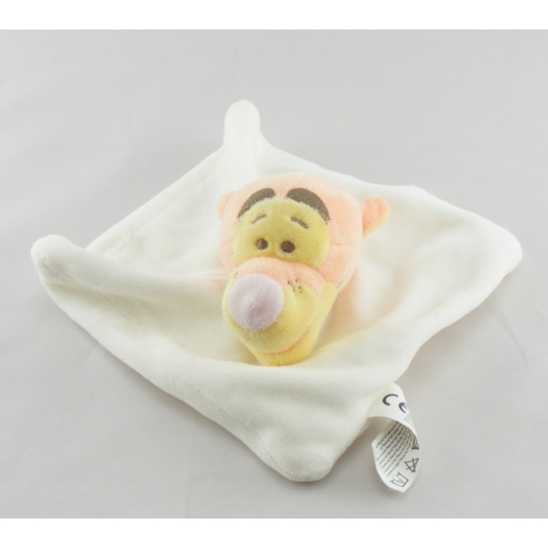 Doudou plat jaune Tigrou DISNEY NICOTOY