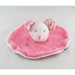 Doudou souris rose SUCRE D'ORGE