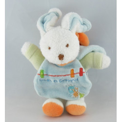 Doudou lapin Eliot cape bleu DOUDOU ET COMPAGNIE