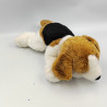 Peluche chien marron noir blanc PYRAMIDE