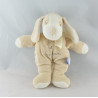 Doudou chien beige joie et bonheur SUCRE D'ORGE