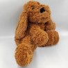 Grande peluche chien marron BLANCHE PORTE