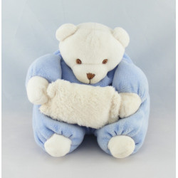 Doudou ours bleu bonnet CMP