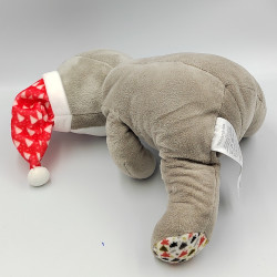 Doudou cerf élan renne gris blanc Nöel TOM & KIDDY TOMKIDS