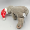 Doudou cerf élan renne gris blanc Nöel TOM & KIDDY TOMKIDS