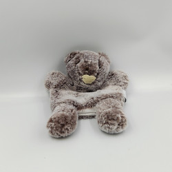 Doudou plat marionnette ours marron HISTOIRE D'OURS