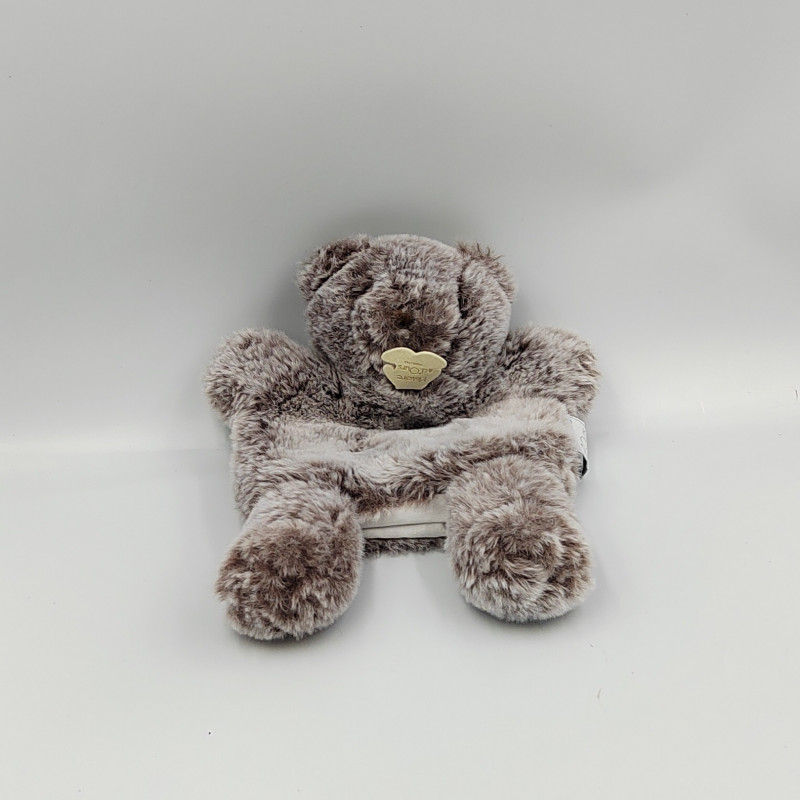 Doudou plat marionnette ours marron HISTOIRE D'OURS