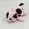 Doudou cochon rose noir aubergine CUTETITOS BASIC FUN