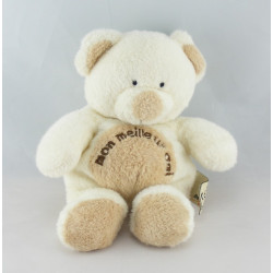 Doudou ours blanc écru NICOTOY