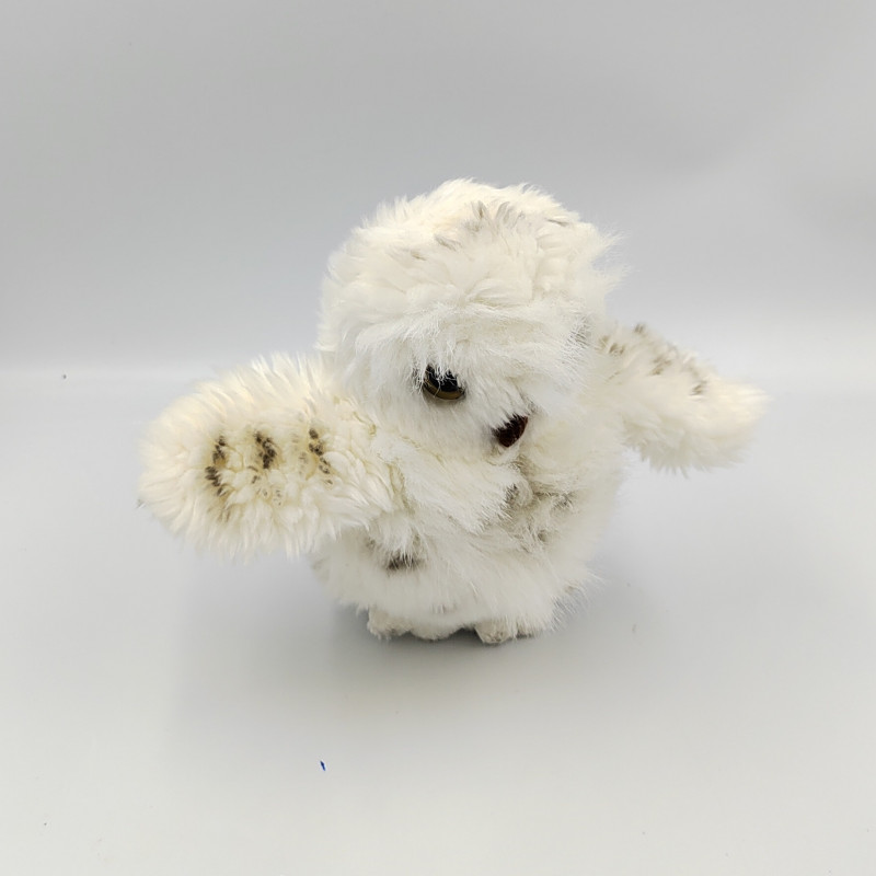 Peluche hibou chouette blanche NATURE PLANET