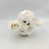 Peluche hibou chouette blanche NATURE PLANET